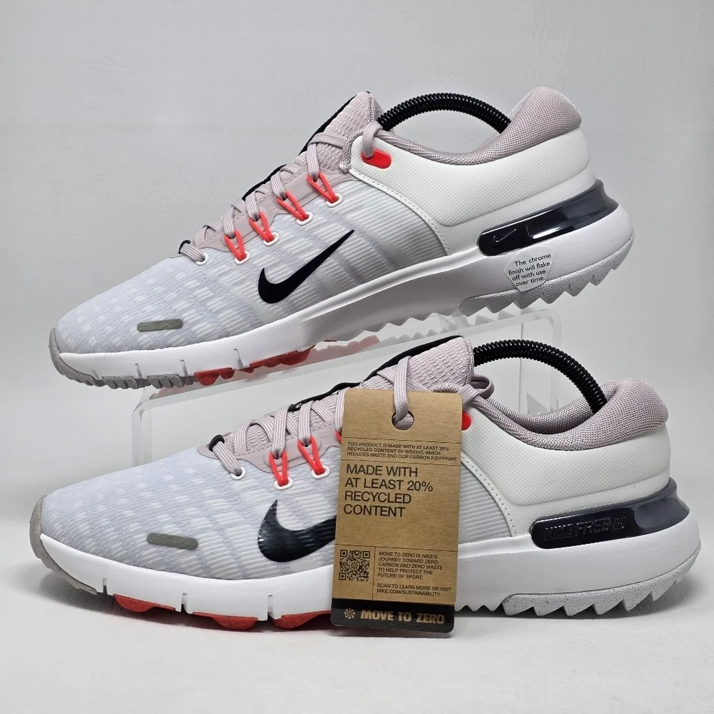 Nike Free Golf Next Nature Summit White Black FN0332-100 Men's Size 14 New - Picture 3 of 10